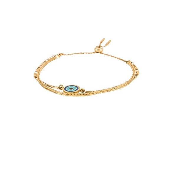 Jenny Bird Evil Eye Bracelet in Gold from Revolve. New Without Tag. - Picture 4 of 8